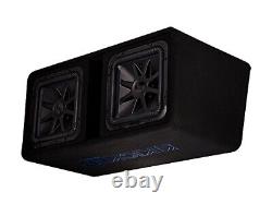 Kicker 44dl7s122 Dual L7s 12-inch (30cm) Subwoofers In Vented Enclosure, 2-ohm