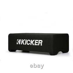 Kicker 48CDF104 Comp 10 Subwoofer in Down Firing enclosure, 4-Ohm