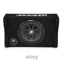 Kicker 48CDF104 Comp 10 Subwoofer in Down Firing enclosure, 4-Ohm