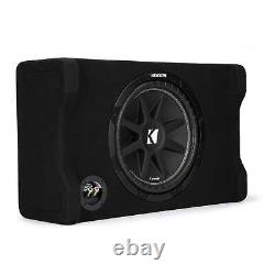 Kicker 48CDF124 Comp 12 Subwoofer in Down Firing enclosure, 4-Ohm