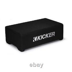 Kicker 48CDF124 Comp 12 Subwoofer in Down Firing enclosure, 4-Ohm