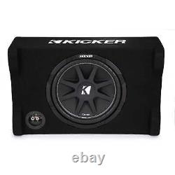 Kicker 48CDF124 Comp 12 Subwoofer in Down Firing enclosure, 4-Ohm