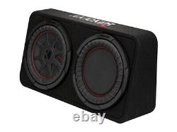 Kicker 48TCWRT102 10 inch CompRT 400W RMS 2 Ohm Thin Profile Loaded Enclosure