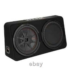 Kicker 48TCWRT122 500W RMS CompRT Single 12 Sealed Loaded Subwoofer Enclosure