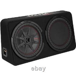 Kicker 48TCWRT122 CompRT 12 subwoofer in thin profile enclosure, 2ohm