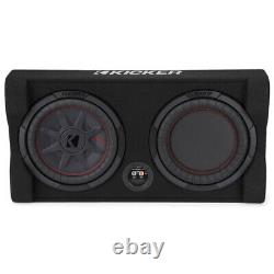 Kicker 48TRTP102 Sealed Downward Firing Enclosure With CompRT 10 Inch Subwoofer