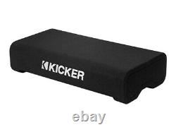Kicker 48TRTP82 Down-Firing 8 inch CompRT 2-Ohm Thin Profile Loaded Enclosure