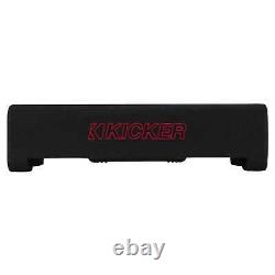 Kicker 49L7TDF122 Down-Firing 12 L7T 2-Ohm Subwoofer Enclosure, 600 Watts RMS