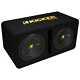 Kicker 50DCWC102 Dual CompC 10-inch Subwoofers in Vented Enclosure, 2-Ohm
