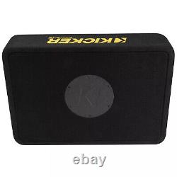 Kicker 50TCWC102 Car Audio CompC Series 2-Ohm Single 10 Loaded Enclosure