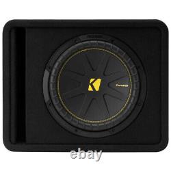 Kicker 50VCWC122 300W RMS 12 2-ohm Loaded Subwoofer Enclosure