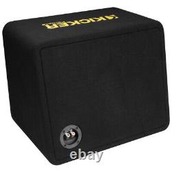 Kicker 50VCWC122 300W RMS 12 2-ohm Loaded Subwoofer Enclosure