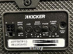 Kicker 51PTRTP10 Powered Down-Firing Sub System 400W RMS Used