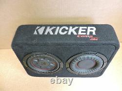 Kicker 6.75 2-Ohm CompRT Loaded Subwoofer Box