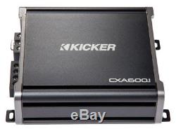 Kicker Car Audio 15 4 Ohm Sub S15L7 Loaded Sealed Subwoofer Box & CX600.1 Amp