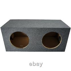 Kicker Car Audio Dual 10 Loaded Subwoofer Box With Two C10 Subs Package New