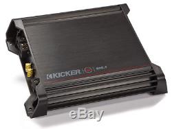 Kicker Car Audio Dx500.1 Amplifier & Loaded S12L7 12 Vented Sub Box Package New