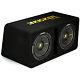 Kicker CompC 44DCWC102 600W RMS Dual Loaded 10 Ported Subwoofer Enclosure Box