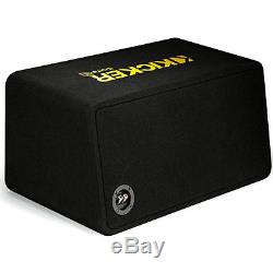 Kicker CompC 44DCWC102 600W RMS Dual Loaded 10 Ported Subwoofer Enclosure Box