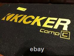 Kicker CompC 44DCWC122 Dual 12 Vented Loaded Enclosure