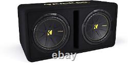 Kicker CompC 50DCWC122 Dual 12 Vented Loaded Enclosure