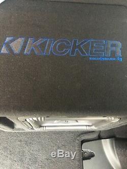 Kicker Loaded Solo-Baric L7S Subwoofer with Enclosure Model #44VL7S122 2Ohms