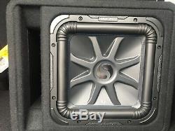Kicker Loaded Solo-Baric L7S Subwoofer with Enclosure Model #44VL7S122 2Ohms
