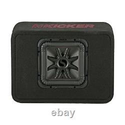 Kicker Loaded Vented Truck Enclosure Single 10 Subwoofer 1000W Peak 45TL7R102