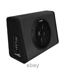 Kicker PT250 10 Subwoofer with Built-In 100W Amplifier Enclosure Loaded Speaker