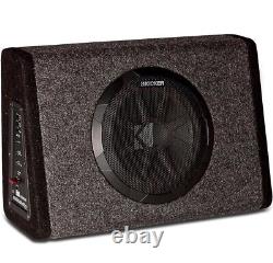 Kicker PT250 10 Subwoofer with Built-In 100W Amplifier Enclosure Loaded Speaker