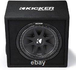 Kicker Ported Vented Enclosure with 12 Comp Subwoofer