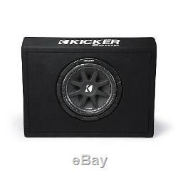 Kicker Single 10-Inch Comp 4 Ohm 150W Loaded Subwoofer Enclosure Box (Open Box)