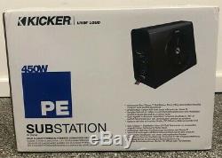 Kicker Substation 450 Watts Amplified 10 Sub Loaded Truck Subwoofer Box #PES10C