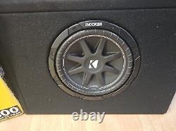 Kicker TC10 10 150W RMS 4-Ohm Comp Series Loaded Subwoofer Truck Box OPEN BOX