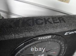 Kicker TcompRT12 old school 2013 subwoofer 2-ohm Shallow single Loaded Enclosure