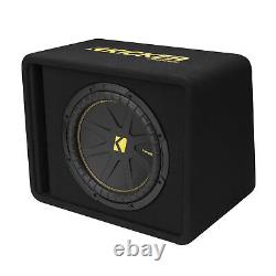 Kicker VCWC12, CompC Single 12 Loaded Vented Subwoofer Enclosure (50VCWC122)