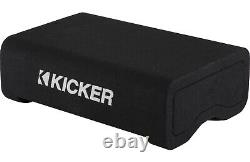 Kicker downward-firing enclosure with 10 subwoofer 350 watts RMS Brand New