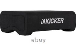 Kicker downward-firing enclosure with 10 subwoofer 350 watts RMS Brand New