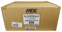 Loaded 10 MTX Subwoofer In Sub Enclosure Box For 07-16 JEEP WRANGLER JK 4-DOOR