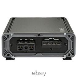 Loaded Dual Kicker 44L7S102 Car Audio Solo-Baric 10 Box & 46CXA12001 Amp Bundle