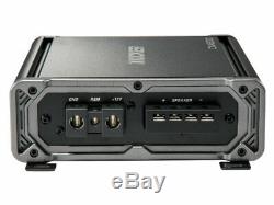 Loaded Kicker 44L7S104 Car Audio Solo-Baric 10 Sub Box and 43CXA6001 Amp Bundle