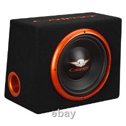 Loaded Subwoofer Enclosure 12 with Amplifier CADENCE FXB121VA Ported Box Each