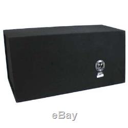 MTX 12 1200W Dual Loaded Car Subwoofer Audio with Sub Box + Amplifier (Damaged)
