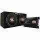 MTX 12 1200W Dual Loaded Car Subwoofer Audio with Sub Box + Amplifier (Open Box)