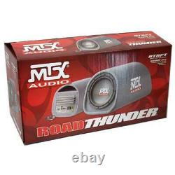 MTX AUDIO 8 240W Car Loaded Subwoofer Amplified Tube Box Vented (Damaged)
