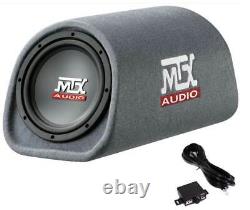 MTX AUDIO RT8PT 8 240W Car Loaded Subwoofer Enclosure Amplified Tube Box Vented