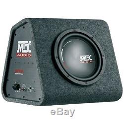 MTX AUDIO RTP8A 8 120W Car Loaded Subwoofer Enclosure Amplified Box Vented