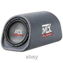 MTX Audio RT8PT RoadThunder 8 120W RMS Amplified Vented Subwoofer Tube
