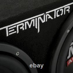 MTX Audio Terminator TNE212D Car Subwoofer, 1,200 Watt Dual 12 Loaded Enclosure