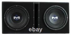 MTX Magnum MB210SP 10-Inch 400W RMS Dual Loaded Subwoofer Sub Box System (Used)